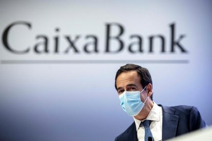 El consejero delegado de CaixaBank, Gonzalo Gortázar