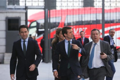 Casado arriba al Congrés amb menys diputats del PP de la història.