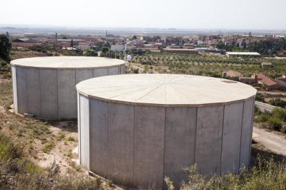 Los depósitos de agua de Belianes.