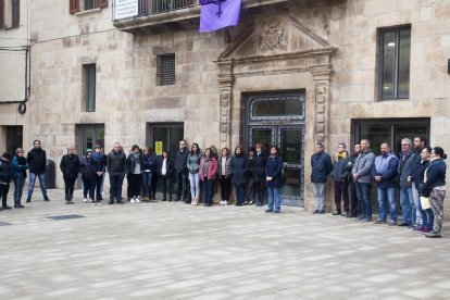 Homenatge a les víctimes de l’ajuntament de Tàrrega i el consell de l’Urgell.