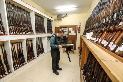 Les armes estan exposades durant tota aquesta setmana.