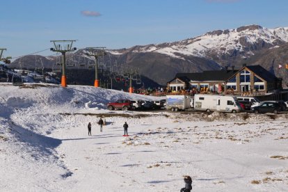 La estación de Baqueira ya ha desarrollado buena parte de su proyecto en la Bonaigua.