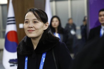 La germana del líder nord-coreà, Kim Yo-jong.