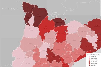 La Val d'Aran, el Sobirà i l'Alta Ribagorça, les més afectades laboralment pel coronavirus