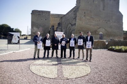 La prueba se presentó, como es habitual, en el castillo templario de Gardeny.