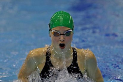 Emma Carrasco, durante el Campeonato de España de Gijón.