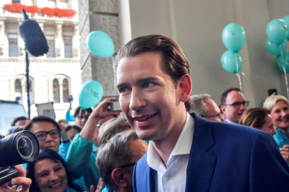 El actual canciller, Sebastian Kurz, parte como favorito.