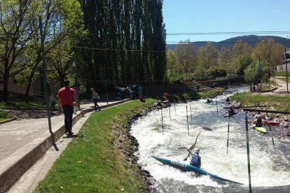 Imatge d’arxiu del parc del Segre de la capital de la comarca.