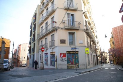 Vistes dels carrers Cavallers i Tallada, al Centre Històric.