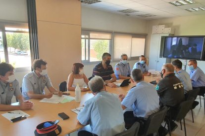 Ahir va tenir lloc la primera reunió de coordinació de la campanya forestal a Lleida.