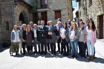 Torra ha participat a Estamariu en el consell d'alcaldes de l'Alt Urgell.