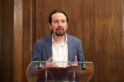 El líder de Podemos, Pablo Iglesias.