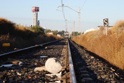 Sabotatge al tren de Lleida a Calaf