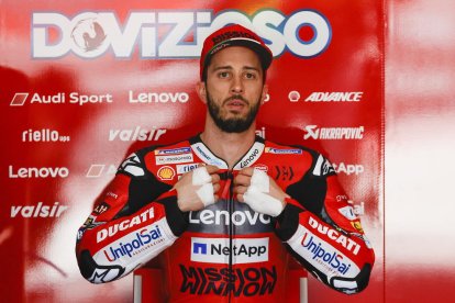 Dovizioso arribarà ‘tocat’ a l’arrancada del Mundial el 19 de juliol.