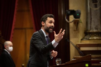 L’expresident del Parlament i conseller, Roger Torrent.