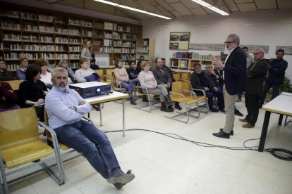 Larrosa presentó ayer la otra fase de renovación del alcantarillado.