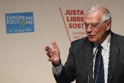 Borrell encapçalarà la llista del PSOE a les eleccions europees del 26 de maig