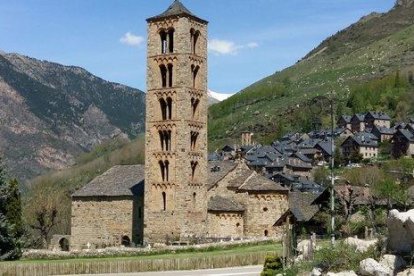 La iglesia románica de Sant Climent de Taüll.