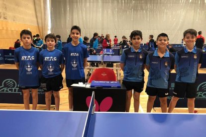 Un equip del CTT Borges, classificat pel Campionat de Catalunya