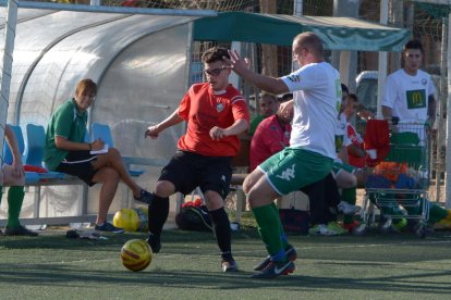 El Balàfia B marcó su primer gol de la temporada en los primeros minutos de partido.