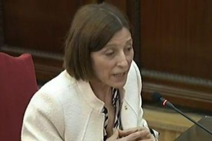 Forcadell lleva al Tribunal de Estrasburgo su situación de prisión preventiva