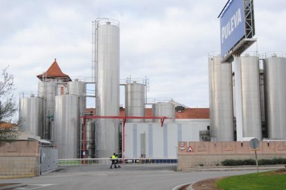 Las instalaciones de Lactalis en Mollerussa, conocida como la fábrica de El Castillo.