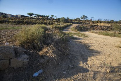 La macroquedada es va fer a l’antic camp de tir.