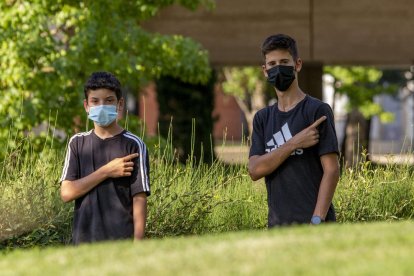 Una protesta de la junta de personal docent a l’inici del curs passat.