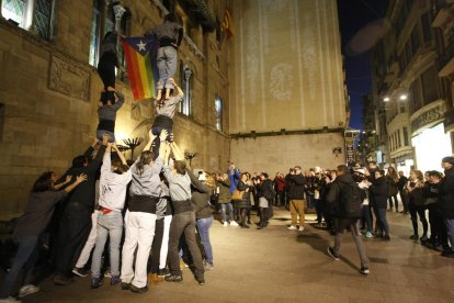 Els Marracos de la UdL van participar en l’acte convocat per Colors de Ponent.