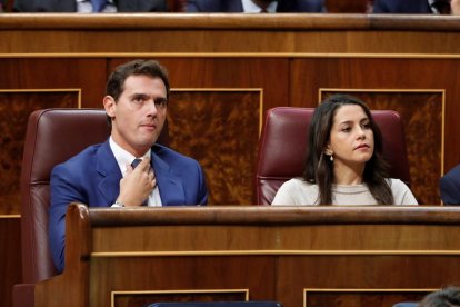 Pablo Casado i Albert Rivera.