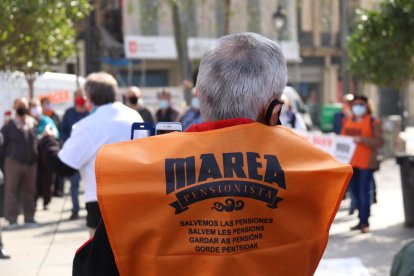 La Marea Pensionista demanda prestaciones justas para el colectivo. 