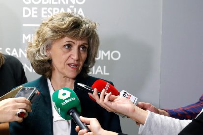 La ministra de Sanitat en funcions, María Luisa Carcedo.