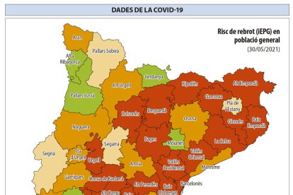 Risc moderat o baix a gairebé tot Lleida