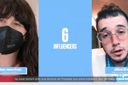 Salut implica a 'influencers' en la prevenció de la COVID-19 entre els joves