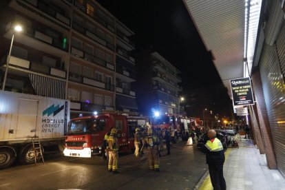 L’incendi es va produir dimarts a la tarda a Cronista Muntaner.