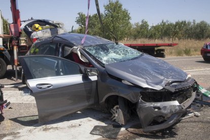 Un muerto y un herido grave en un accidente al A-2 en Fonolleres