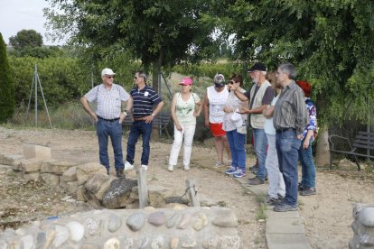 Imagen de archivo de una visita a la villa romana del Romeral. 