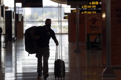 Zona d'arribades de la Terminal 4 de l'Aeroport de Madrid-Barajas Adolfo Suárez