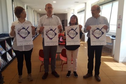 Presentació ahir de la vuitena edició dels premis Ziryab.