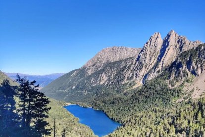 Imatge d’arxiu de l’estany de Sant Maurici.