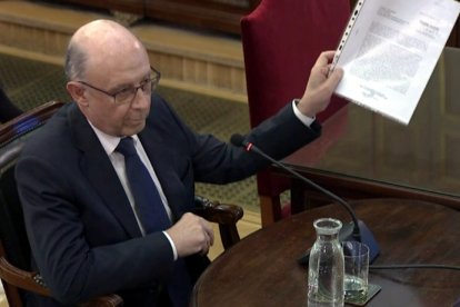 L'exministre Cristóbal Montoro declara com a testimoni al Tribunal Suprem