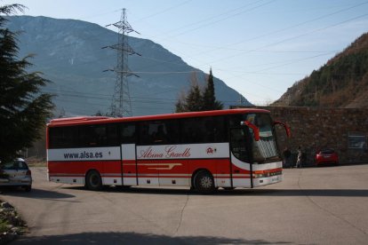 Imagen de archivo de un autobús de Alsina Graells.