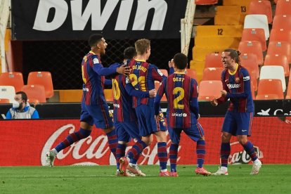 Leo Messi reunió a sus compañeros en una comida después de la remontada ante el Valencia.