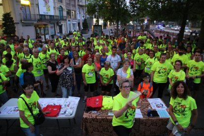 La caminata de ayer recaudó ayer fondos para la Fundación Vicente Ferrer. 