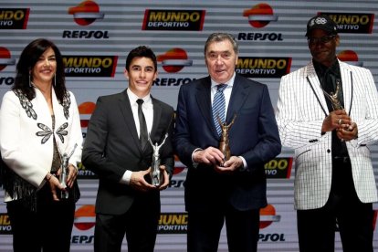 Lydia Valentín i Marc Màrquez, millors esportistes del 2018