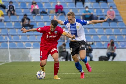 José Ruiz, uno de los jugadores que causan baja en el Lleida.