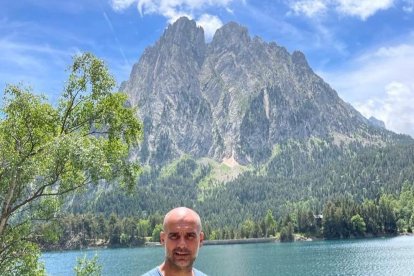 Pep Guardiola visita el Parc Nacional d'Aigüestortes