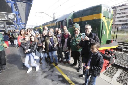 El Tren dels Llacs, que empezó la temporada el 20 de abril.