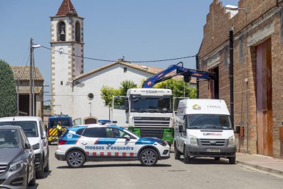 Imatge de l'accident, a Vila-sana