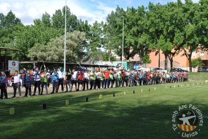 Un centenar de arqueros en el Catalán de tiro con arco de Lleida